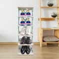 thumbnail image 1 of Antqov Multi Layer Creative Shoe Rack Household Small Shoe Cabinet Economic Dormitory Door Shoe Rack Installation Free Folding Shoe Cabinet, Clothing & Wardrobe Storage, 1 of 5