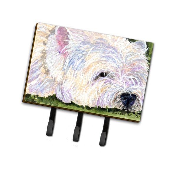 Carolines Treasures SS8831TH68 Westie Leash Holder or Key Hook, Large, Multicolor