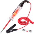 thumbnail image 1 of WINAMOO Professional LED Bulb Automotive Circuit Tester, 6-24V Test Light with Large Alligator Clip and 135IN PU Extended Wire, Light Tester Electrical Pen for Vehicle Circuits with Low DC Voltage, 1 of 8