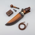 thumbnail image 4 of Hzzsbu Genuine Cowhide Leather Knife Sheath Vertical Belt Loop, 4 of 7