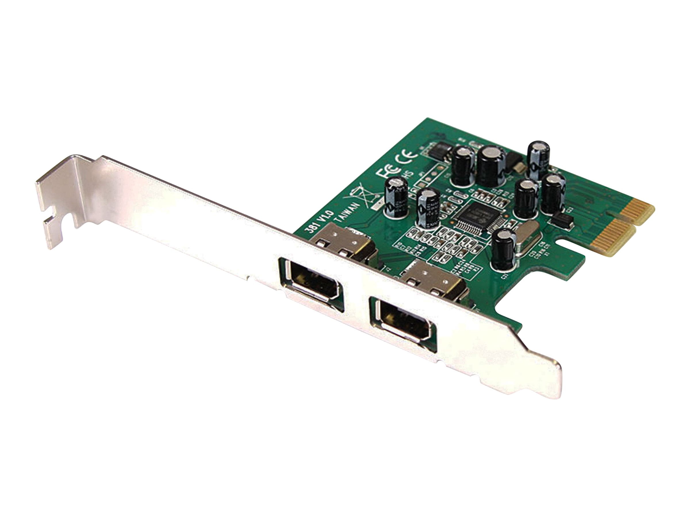 2 Port PCI Express 1394a FireWire Card FireWire adapter