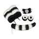 thumbnail image 1 of Conjunto de cosplay con orejas y cola de lobo, aro para el pelo, pinza para el pelo, pulsera de animal para actuaciones Negro, 1 of 9