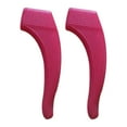 thumbnail image 2 of Red Non Slip Glasses Grips, Silicone Ear Hooks for Eyewear, By Meiiso, Large Inventory!, 2 of 4