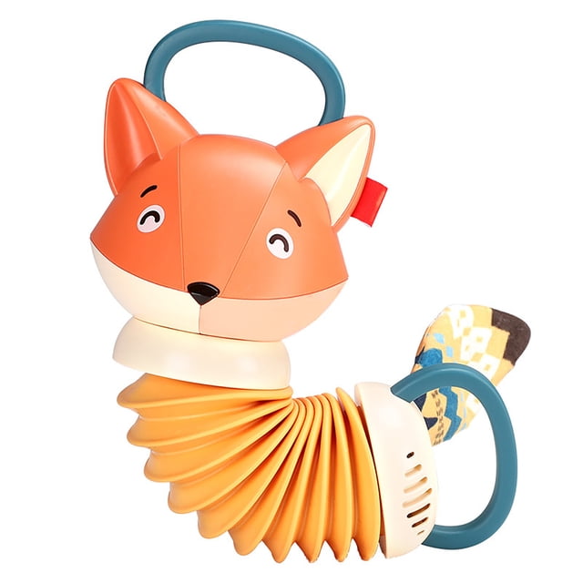 Acordeón con forma de animal, juguete de acordeón para niños, juguete de acordeón para bebés, juguete de acordeón para animales, muy versátil