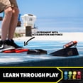 thumbnail image 4 of Stomp Racers Air Powered Race Cars by Stomp Rocket, Single Racer Pack - Stomp Racers Toy Car Launcher - Fun Backyard & Outdoor Multi-Player Kids Toys Gifts for Boys, Girls & Toddlers, 4 of 5