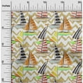 thumbnail image 2 of oneOone Polyester Spandex Beige Fabric Beach Sewing Material Print Fabric By The Yard 56 Inch Wide, 2 of 4