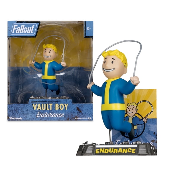 Fallout Vault Boy (Endurance) 5" Posed Figure - McFarlane Toys