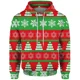 thumbnail image 3 of Sudadera con capucha para hombre con impresión 3D, sudadera navideña para hombre, moda para hombre, copo de nieve, piña fresca, regalo de Papá Noel, ropa duradera Y2k, 3 of 5