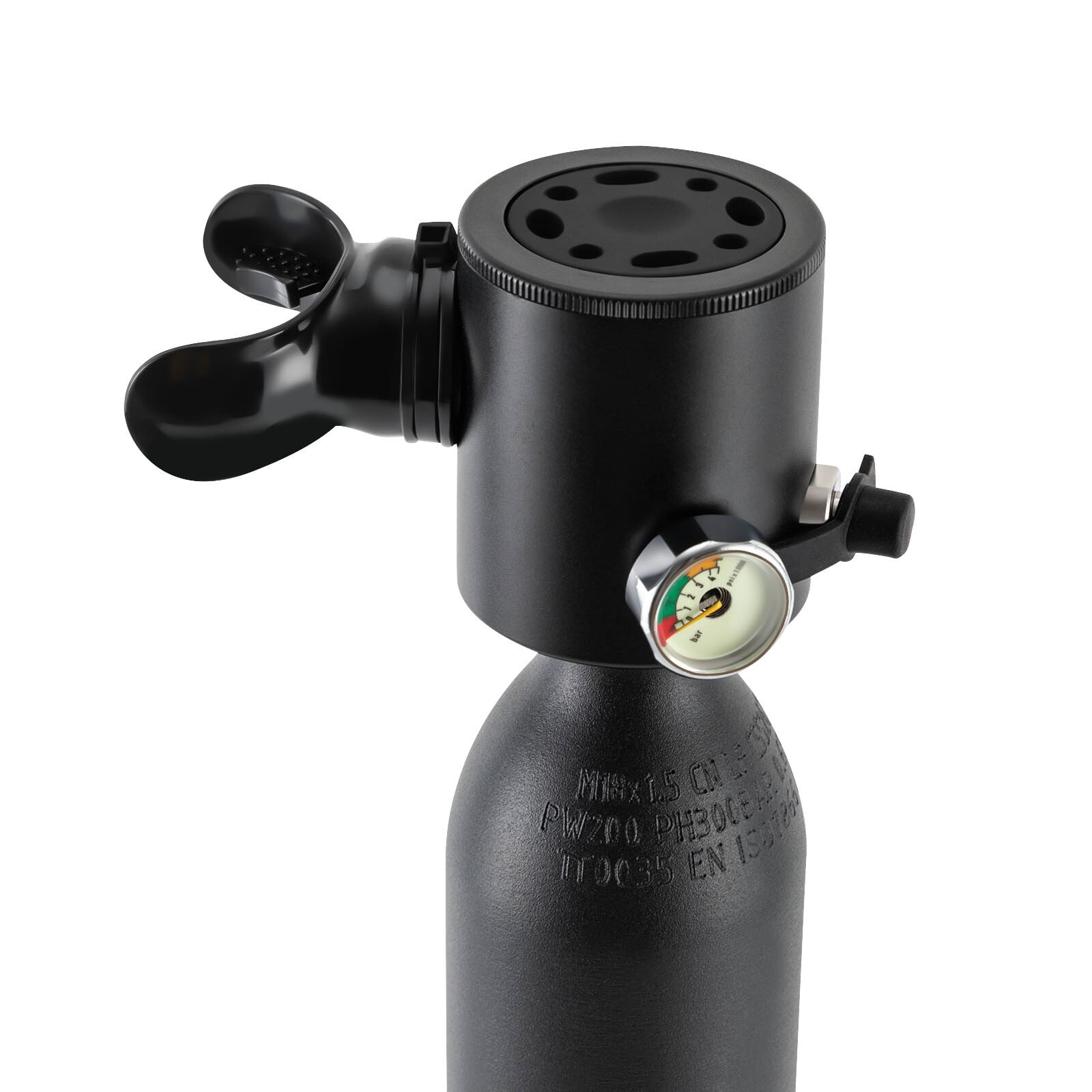 0.5L Mini Scuba Tank Underwater Diving Portable Breath Lungs Scuba Oxygen Tank