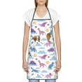 thumbnail image 3 of Sikiie Dinosaur Aprons for Kitchen Cooking Aprons, Chef Apron for Men Women Chef, 3 of 7