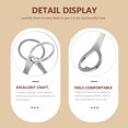 thumbnail image 2 of Shisuyan Men Women Shopping Trolley Token 2Pcs 2.4x0.9In, 2 of 8