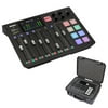 Rode RODECaster Pro Integrated Podcast Production Studio with SKB iSeries RODECaster Pro Podcast Mixer Case Bundle