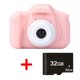 thumbnail image 1 of Barnkamera Barn Digitalkameror Videocámara Niño Rosa, 1 of 4