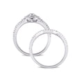 thumbnail image 4 of Everly Women's Diamond Sterling Silver Bridal Set, 4 of 7