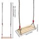 thumbnail image 2 of Wooden Swing Swing Children Adults Wooden Swing Seat With Adjustable Ropes For Tree Playground Outdoor Indoor V7110a, 2 of 5