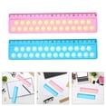thumbnail image 2 of 2Pcs Multipurpose Drawing Ruler Funny Toy Ruler Multifunction Ruler for Measuring Drawing Stress Relief, 2 of 8