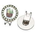 thumbnail image 3 of Zinc Alloy Golf Ball Markers Training Aids Gift Present Hat Clip Anti-rust Putt Sign F, 3 of 9