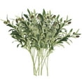 thumbnail image 3 of Ramas de olivo artificiales, ramas de olivo falsas para jarrones, coronas, decoración, hojas falsas 6 ramas pequeñas, 3 of 9