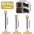 thumbnail image 3 of 90Pcs Picture Hanging Nails 3 Sizes Picture Hanging Nails for Wall Decoration Hanging Frame Kit Hangers for Drywall Nail, 3 of 10