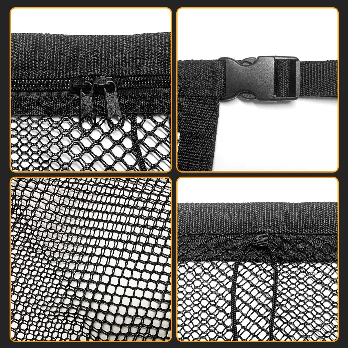 Car Luggage Net For Storage, Car Roof Luggage Net Blanket, Luggage Net Car  Blanket Roof Universal Net Bag For Cars Four Roof Armrests (black)