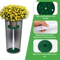 thumbnail image 3 of Plant Risers Inserts, Stable and Strong Load Bearing Capacity Adjustable Height Pot Fillers with Drainage Holes for Tall Taper Flower PotBlack, 3 of 7