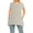 Heather grey, variant on Women's Plus Size Casual Solid Short Sleeve Round Neck Tunic Tops with Side Pockets