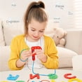 thumbnail image 5 of QJUHUNG Learning Alphabet Recognition Toy  Wooden Puzzle Toy  Educational Gift For Birthday  Christmas  Thanksgiving, 5 of 5