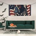 thumbnail image 2 of Salouo Patriotic Bulldog Art Pattern Holiday Banner Outside Party Decoration Banner (1PC) Festival Supplies Fit for Birthday Parties & Celebrations & Chrismas-Medium, 2 of 8