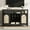 Black, variant on Sideboard Buffet Cabinet,Kitchen Storage Sideboard with Rattan Doors,Liquor Coffee  Buffet,Dining Room,Hallway,Console Table,Accent Sideboard Buffet with Adjustable Shelves & Glass Holder