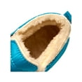 thumbnail image 6 of Frontwalk Boys Warm Shoes Plush Lined Ankle Boot Flat Winter Snow Boots Outdoor Comfort Booties Girls Slip On Blue 12.5little kids, 6 of 8