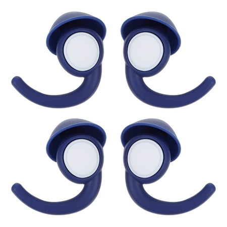 

2 Pairs 1 Set Students Anti-noise Earplugs Wear-resistant Sleeping Earplugs