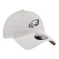 thumbnail image 3 of Men's New Era  White Philadelphia Eagles Ripstop Casual Classic Adjustable Hat, 3 of 5