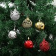 thumbnail image 4 of Conjunto de adornos de bolas de Navidad, decoraciones estacionales de árbol de Navidad para decoración para fiesta de boda navideña, 4 of 5