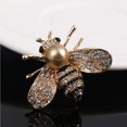 thumbnail image 2 of Minnieouse 5 uds conjunto de broches para mujer búho abeja libélula pavo real colibrí broche de cristal colorido broche de cristal para decoración de Ropa, zapatos y accesorios Miscelánea Minnieouse AP005558-00, 2 of 6