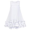 thumbnail image 2 of Girls Dress A-line Cute Handbag White Princess Sundress 5, 2 of 8