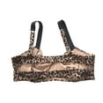 thumbnail image 4 of Victoria’s Secret Swim Bikini Top Shine Strap Leopard Wicked Size 38DD NWT, 4 of 4