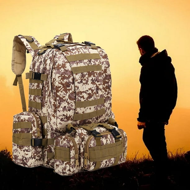 Fanáticos Militares Mochila 3d Campamento Al Aire Libre Montañismo