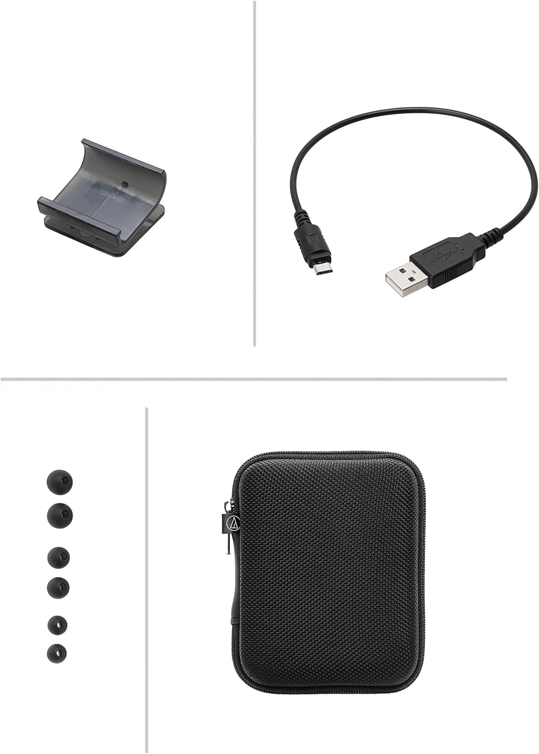 Audio-Technica ATH-CKR75BT Sound Reality Bluetooth Wireless In-Ear Headphones with In-Line Mic & Control, Gun Metal