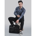 thumbnail image 4 of Glam-tribal Men's Printed Full Sleeve Linen Dress Shirt For Men, 4 of 6