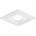 thumbnail image 2 of 20"W x 13 3/8"H x 5"ID x 7"C x 1"P Diamond Architectural Grade PVC Contemporary Ceiling Medallion, 2 of 11