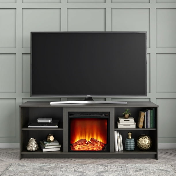 Mainstays Electric Fireplace TV Stand for  $146.02