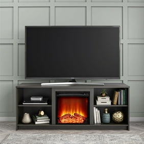 Mainstays Fireplace TV Stand for TVs up to 65", Espresso