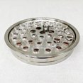 thumbnail image 4 of FixtureDisplays® Plateau Porte-Gobelet de Communion Sainte avec Couvercle et Insert, Contient 40 Tasses, Diamètre 12 Pouces, Service de Culte Poignée Croisée en Acier Inoxydable Argenté 15715, 4 of 8