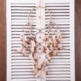 thumbnail image 2 of 22" Traditional Beige Dream Catcher with Feathers Wall or Car Hanging Ornament 5 Circles, 2 of 3