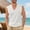 White, variant on BELTNOV Men's Casual V Neck Sleeveless Tank Top Lightweight Breathable Cotton Cut Off Base Layer Undershirt for Lounge Daily Wear White