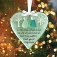 thumbnail image 3 of Bwiyojiz Home Decor Christmas Decorations Hanging Ornaments Heart-shaped Sea Glass Friendship Decoration Handmade Heart Souvenir, Gifts for Mom, 3 of 9
