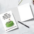 thumbnail image 3 of Tarjeta de cumpleaños divertida de golf para esposo Heollaok, 3 of 6