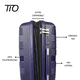 thumbnail image 3 of Maletas de Viaje TIO-TRAVEL Infinity de Polipropileno, 3 of 5