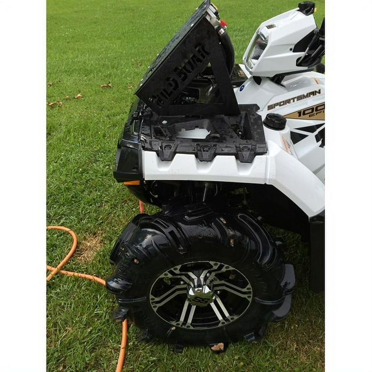 Kojem Front Rack, Black Plastic, Compatible with 2006-2016 Polaris