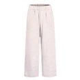 thumbnail image 4 of Audhol Cotton Linen Pants Women, Striped Pants for Women High Waisted Wide Leg Cotton Linen Trendy Beach Pull on Elastic Waist Casual Flowy Pants Striped Linen Pants Women Pink 4XL, 4 of 5